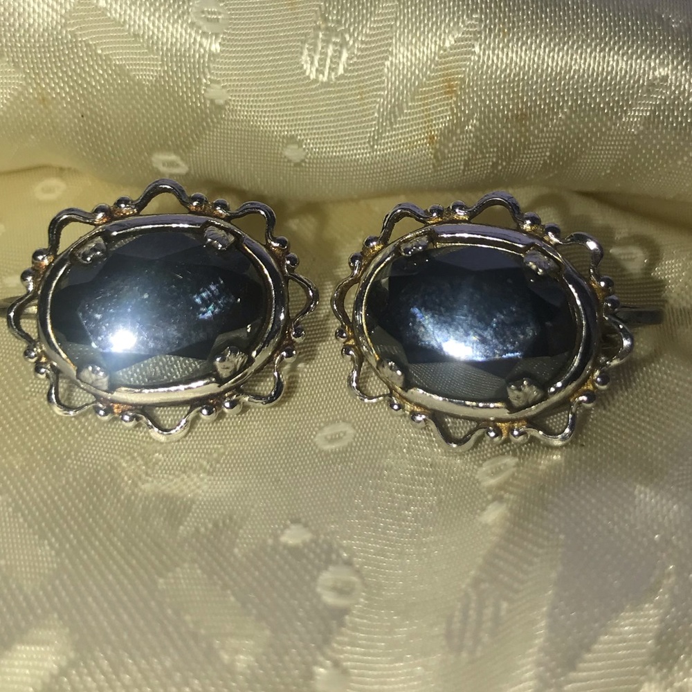 Antique clip on earrings